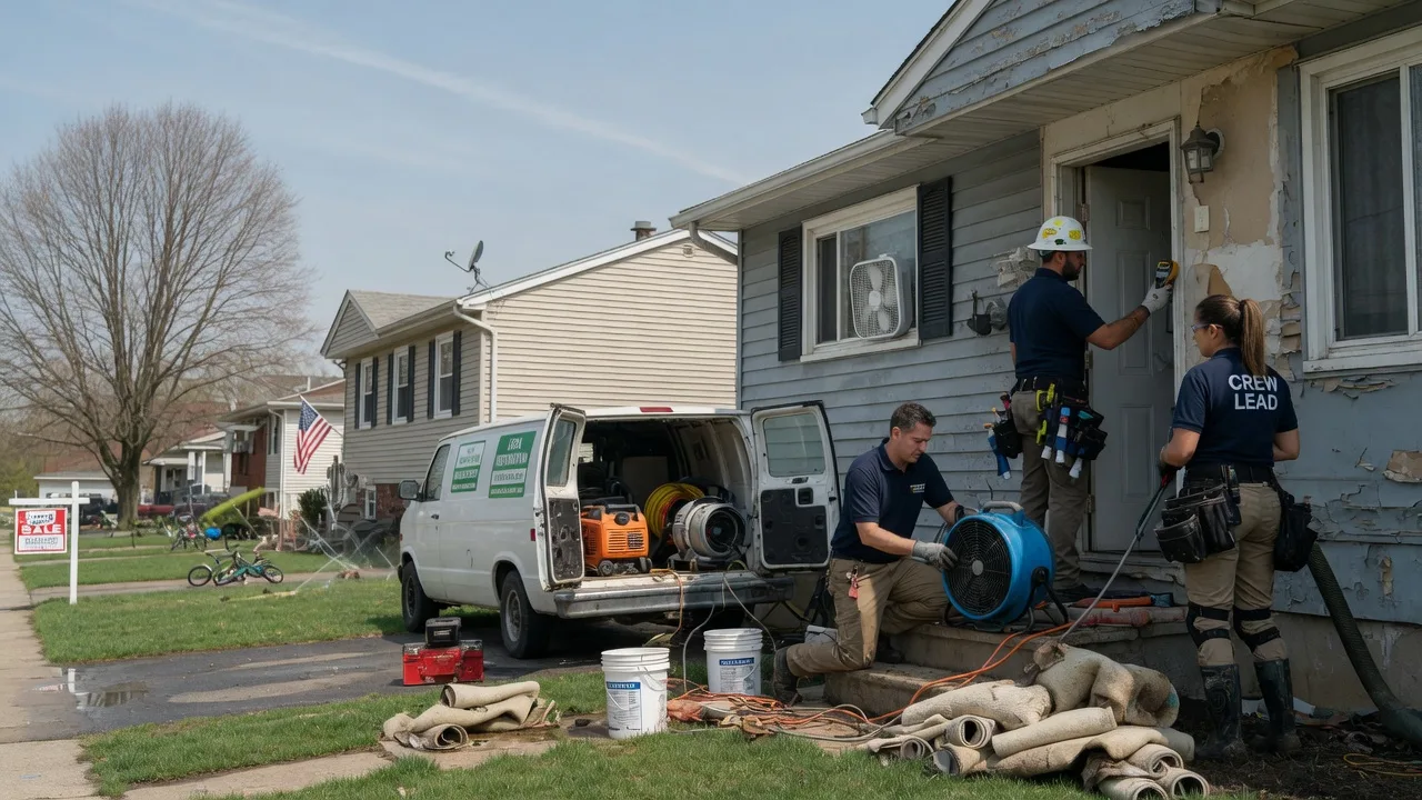 Flood Cleanup in Niotaze, KS near me